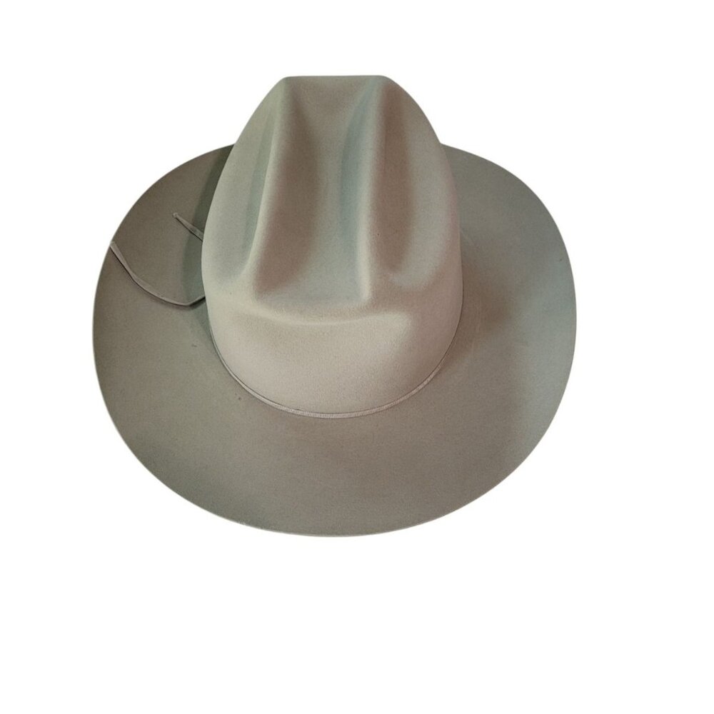 Stetson 3X Beaver size 7 Gray Felt Western Cowboy Hat - Picture 3 of 16